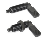 GN 721 - GN 721.1-Pistoncini di posizionamento a molla con leva